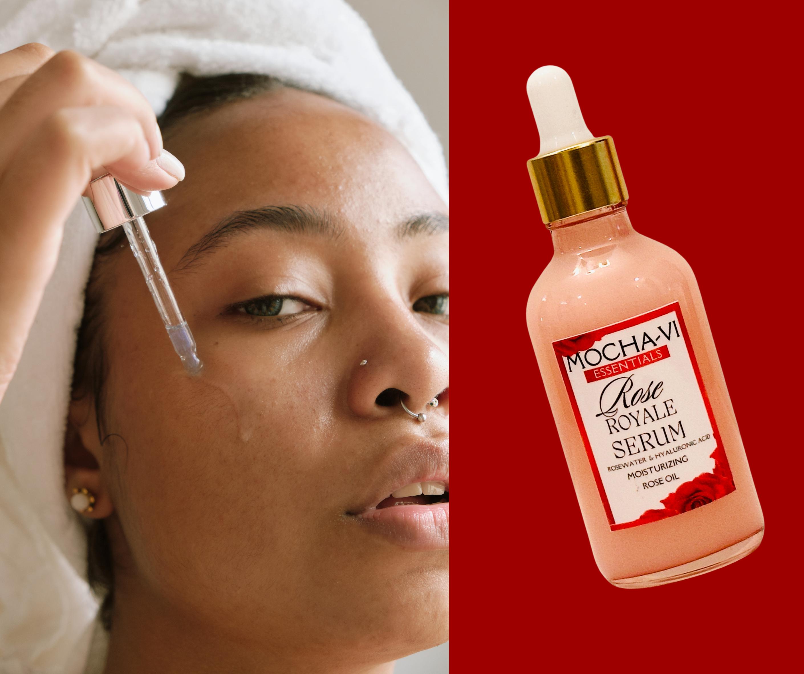 Rose Royale Serum with Rose Water & Hyaluronic Acid